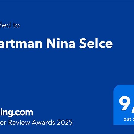 Apartman Nina Selce Kültér fotó